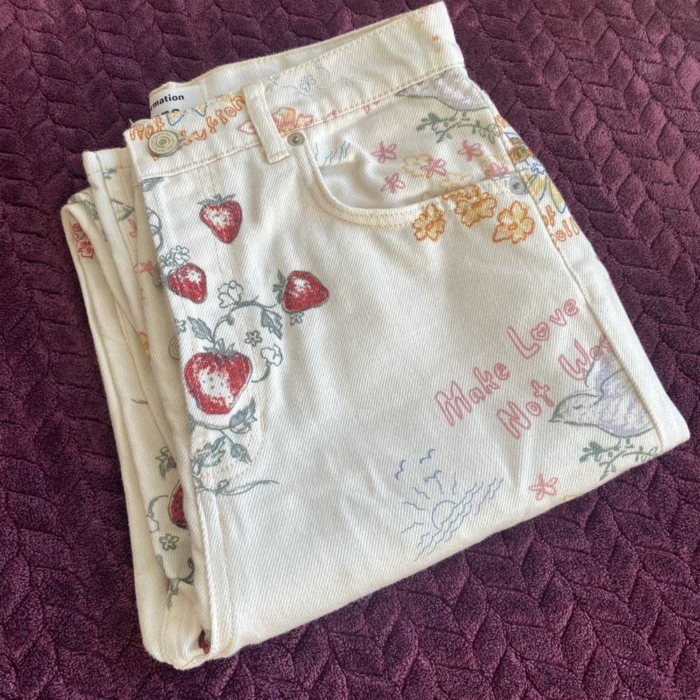 Gigi Hadid Emrata Reformation Cynthia Jeans 💖 Earth Conscious